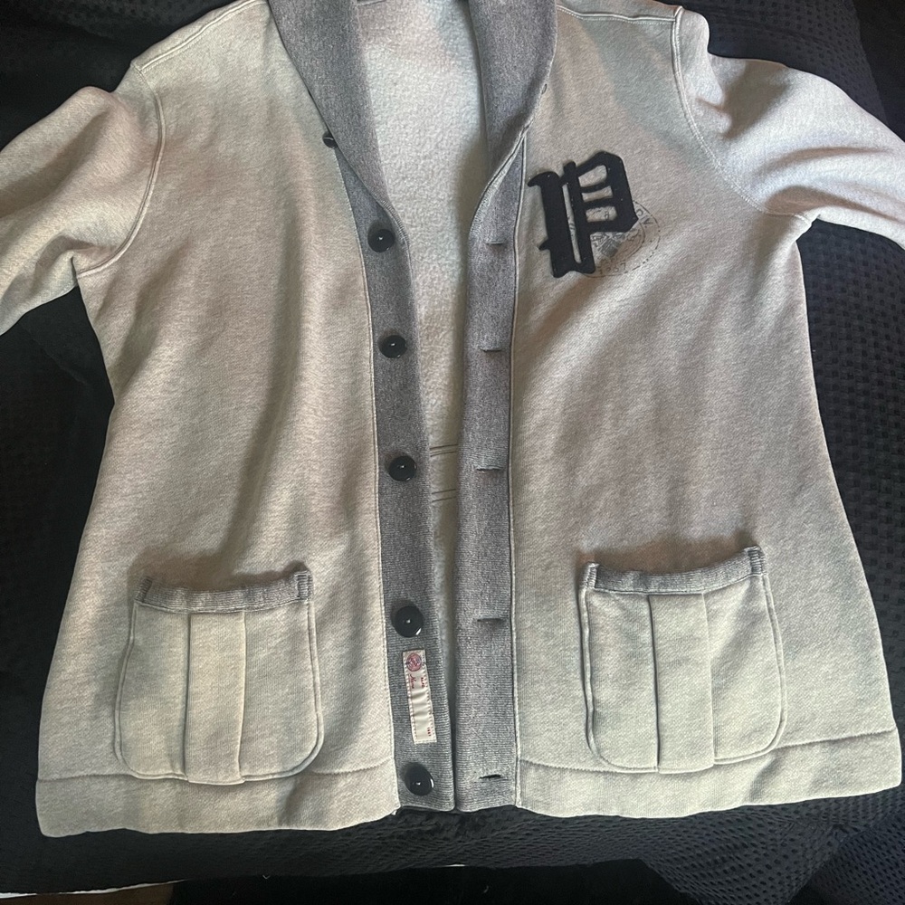 Polo by Ralph Lauren Gray Blazer with Logo